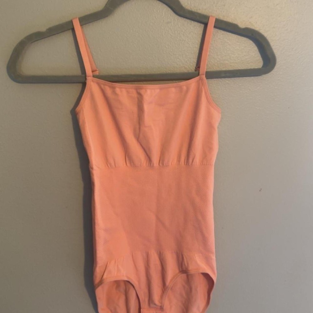 Coral Colored Snatching Bodysuit‎